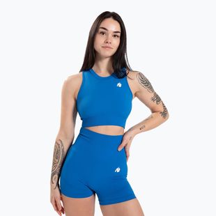 Gorilla Wear dámsky tréningový top Olivia Crop blue