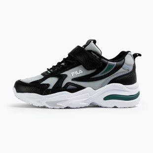Detské topánky FILA Madrun Velcro black/posy green