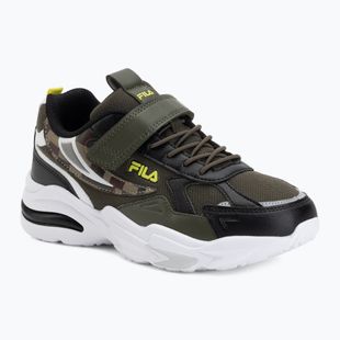 Detské topánky FILA Madrun Velcro olive night