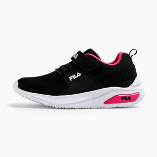 Detské topánky FILA Madrun Velcro black/sangria sunset