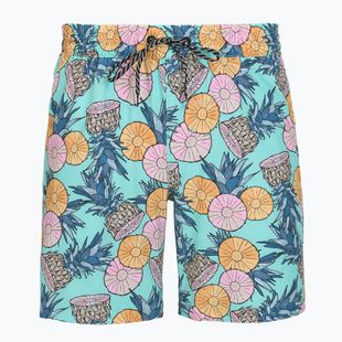 Pánske plavecké šortky Hurley Bahia Volley Swim Short Blue/Aqua