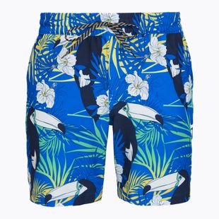 Pánske plavecké šortky Hurley Cuba Volley Swim Short Blue