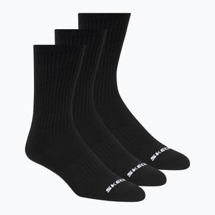 Ponožky SKECHERS Non Tery Crew Arch Support 3 pack black