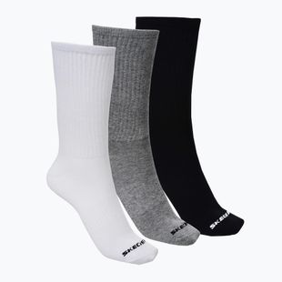 Ponožky SKECHERS Non Tery Crew Arch Support 3 pack white/black