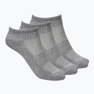 Ponožky SKECHERS Terry Qtr Crew 1/2 grey/grey