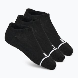 Pánske ponožky SKECHERS 1/2 Terry No Show 3 páry black