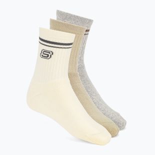 Ponožky Skechers Full Terry Low Crew ivory
