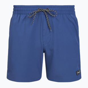 Pánske plavecké šortky Hurley Solid Volley Swim Short Blue/Brown