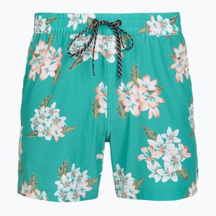 Pánske plavecké šortky Hurley Malaga Volley Swim Short Teal Tint