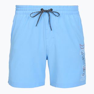 Pánske plavecké šortky Hurley Crossover Volley Swim Short Photo Blue