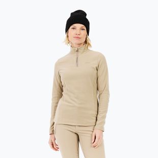 Dámska mikina Protest PRTRemutez 1/4 Zip Active bamboo beige