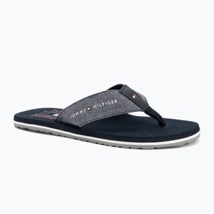 Pánske žabky Tommy Hilfiger Chambray Beach Sandal desert sky
