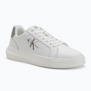 Pánske topánky Calvin Klein YM0YM00681 Chunky Cupsole Monologo Lth triple bright white/rock ridge