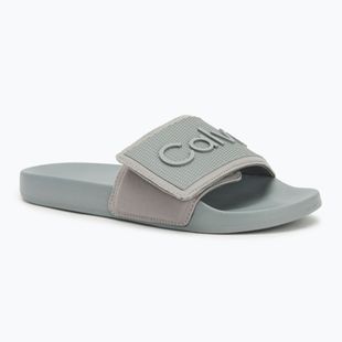 Pánske šľapky Calvin Klein  HM0HM01437 Adj Pool Slide TPU granite road
