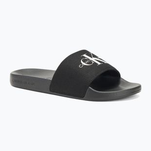 Pánske šľapky Calvin Klein YM0YM01271 Slide Monogram Cv black/bright white