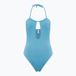 Dámske jednodielne plavky Calvin Klein KW0KW02725 Plunge - RP adriatic blue