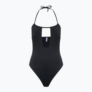 Dámske jednodielne plavky Calvin Klein  KW0KW02725 Plunge - RP black