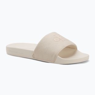 Dámske šľapky Calvin Klein YW0YW01835 Slide Monogram Wn triple turtle dove