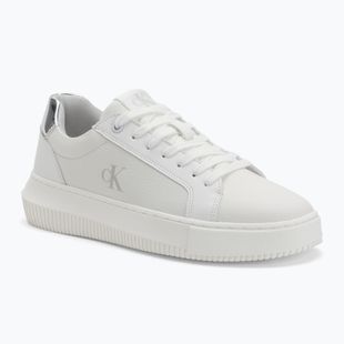 Dámske topánky Calvin Klein YW0YW01769 Chunky Cupsole Low Mg bright white/silver