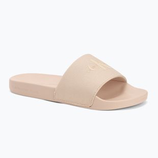 Dámske šľapky Calvin Klein YW0YW01835 Slide Monogram Wn triple whisper pink