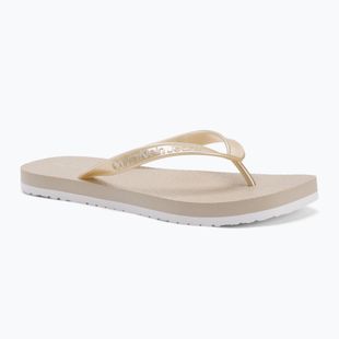 Calvin Klein dámske žabky YW0YW01720 Thong+ Tpu Metallic eggshell/bright white