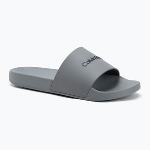 Calvin Klein pánske žabky HM0HM00455 Pool Slide Rubber granite road