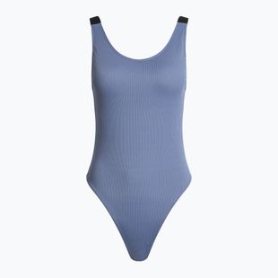 Dámske jednodielne plavky Calvin Klein KW0KW02754 Intense Power Rib Scoop Back One Piece-RP grisaille