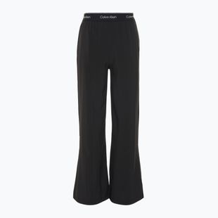 Dámske nohavice Calvin Klein Wide Leg black