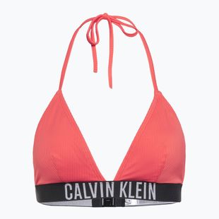 Vrchný diel plaviek Calvin Klein KW0KW02750 Intense Power Rib Triangle-RP oslnivá koralová