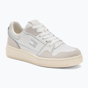 Dámske topánky Tommy Jeans Retro Basket ecru/stratus grey