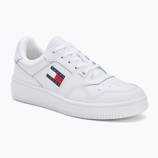 Dámske topánky Tommy Jeans Retro Basket white