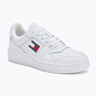 Pánske topánky Tommy Jeans Retro Basket Ess white