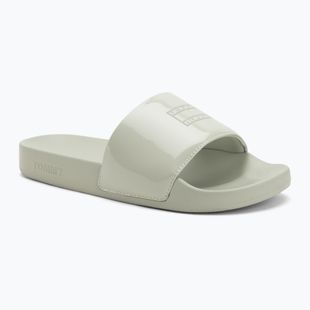 Dámske šľapky Tommy Hilfiger Flag Pool Slide Patent misty sage
