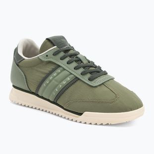 Pánske topánky Tommy Jeans Runner Cleated Mix Material aruba green