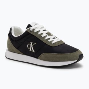 Pánske topánky Calvin Klein YM0YM01361 Retro Runner Essential MIX MAT black/capers/bright white