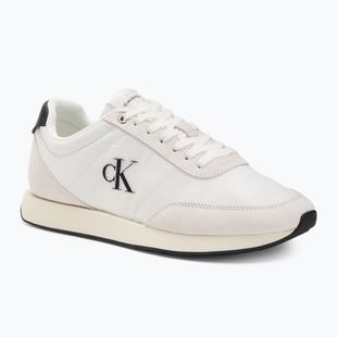 Pánske topánky Calvin Klein YM0YM01361 Retro Runner Essential MIX MAT bright white/black