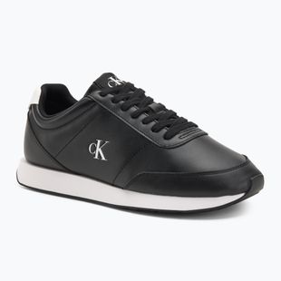 Pánske topánky Calvin Klein YM0YM01355 Retro Runner Essential Leather black/bright white