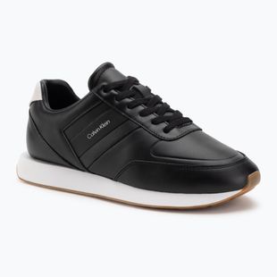 Pánske topánky Calvin Klein YM0YM01381 Retro Runner Leather Tape black/bright white/gum