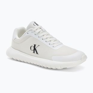 Dámske topánky Calvin Klein YW0YW01750 3 Eva Runner Mesh MG bright white/black