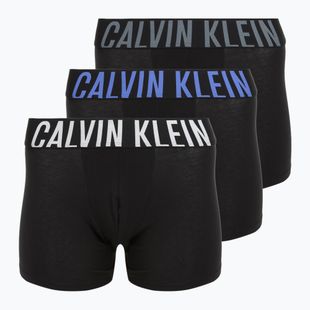 Boxerky Calvin Klein 000NB3609A Brief 3 páry black bodies/turbulence/white/iridescent