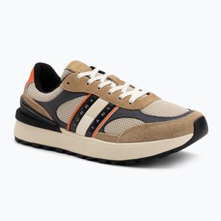 Pánske topánky Tommy Jeans TJM Technical Runner Ess dark dune