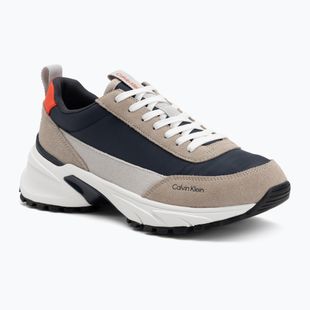 Pánske topánky Calvin Klein YM0YM01459 Hike Runner Casual desert taupe/navy/tomato cherry