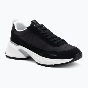Dámske topánky Calvin Klein YW0YW02075 Hike Runner Mg Nylon Mix black/bright white