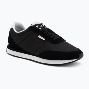 Pánske topánky Calvin Klein HM0HM02140 Retro Runner Ripstop Aop black/bright white