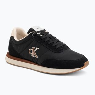 Pánske topánky  Calvin Klein YM0YM01361 Retro Runner Ess Mix Mat black/light cashew