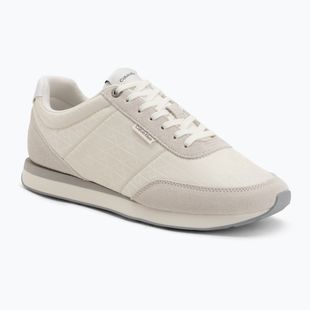 Pánske topánky Calvin Klein HM0HM02140 Retro Runner Ripstop Aop marshmallow/bright white