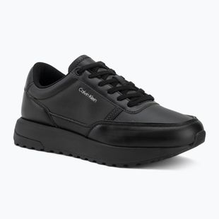 Pánske topánky Calvin Klein HM0HM02146 City Runner Laceup Leather triple black