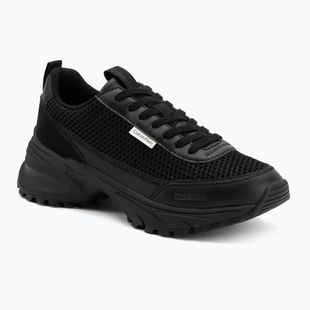 Dámske topánky Calvin Klein HW0HW03000 Hike Runner Lup Lin Mesh triple black