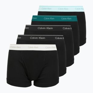 Boxerky Calvin Klein LV00NB1897 Trunk 5 par black bodies w/black/niagara falls