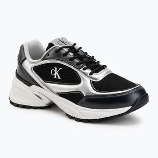 Pánske topánky Calvin Klein YM0YM01402 Hike Runner Laceup Mesh Mix black/silver